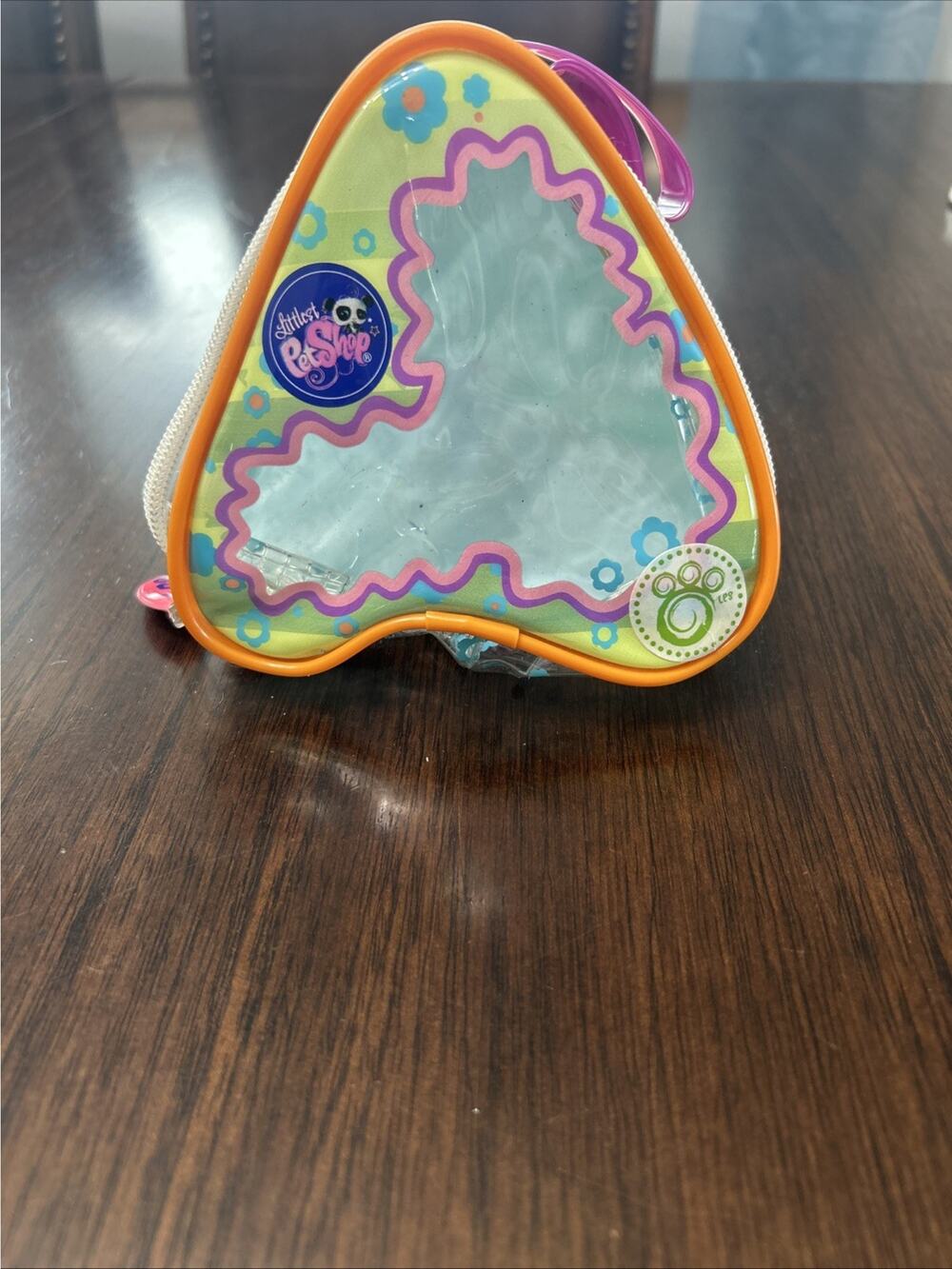 Rare Littlest Pet Shop - Mini Carrying Case Hasbro 2009 Vinyl Empty Bag CO31-G